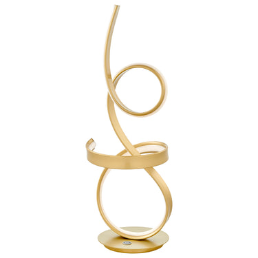 Finesse Decor Amsterdam LED with Touch Dimmer Table Lamp Gold