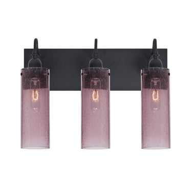 Juni 10 vanity light: Plum Bubble | Besa Lighting