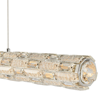 Finesse Decor Rustica Crystal Chandelier Chrome