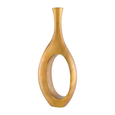 Finesse Decor Trombone Vase Small Matte Bronze