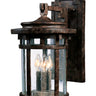 Maxim Lighting Santa Barbara VX 3-Light Outdoor Wall Lantern Sienna