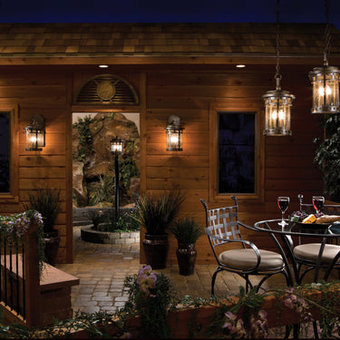 Maxim Lighting Santa Barbara VX 3-LT Outdoor Hanging Lantern Sienna