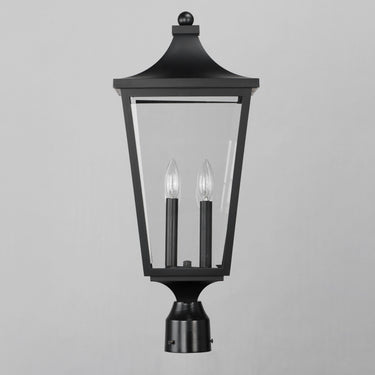 Maxim Lighting Sutton Place VX 2-Light Outdoor Post Lantern Black