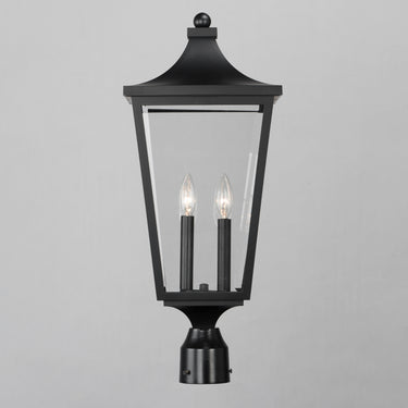 Maxim Lighting Sutton Place VX 2-Light Outdoor Post Lantern Black