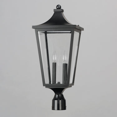Maxim Lighting Sutton Place VX 2-Light Outdoor Post Lantern Black