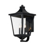 Maxim Lighting Sutton Place VX 3-Light Outdoor Lantern Black
