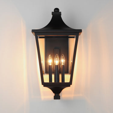 Maxim Lighting Sutton Place VX 3-Light Outdoor Lantern Black