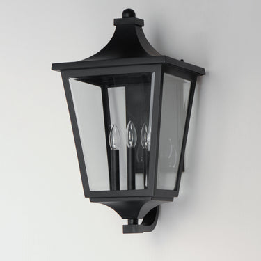 Maxim Lighting Sutton Place VX 3-Light Outdoor Lantern Black