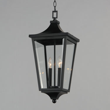 Maxim Lighting Sutton Place VX 2-Light Outdoor Hanging Lantern Black