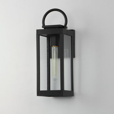 Maxim Lighting Nassau VX Medium Outdoor Wall Lantern Black