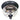 Maxim Lighting Carriage House 2-Light Outdoor Ceiling Mount Oriental Bronze