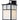 Maxim Lighting Coldwater Outdoor Wall Lantern Black