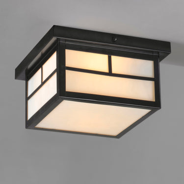Maxim Lighting Coldwater 2-Light Outdoor Ceiling Mount Black