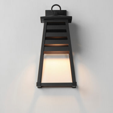 Maxim Lighting Shutters Medium Outdoor Wall Sconce Black
