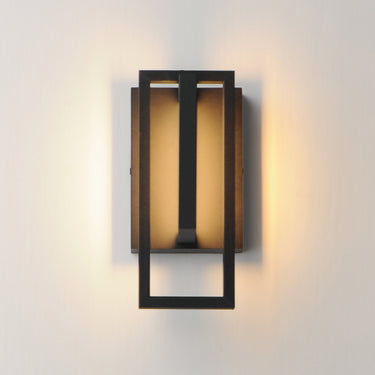 Maxim Lighting Formation VX 10" Outdoor LED Wall Sconce Black