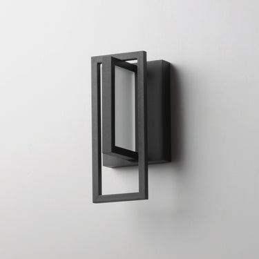 Maxim Lighting Formation VX 10" Outdoor LED Wall Sconce Black