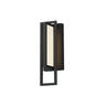 Maxim Lighting Formation VX 14" Outdoor LED Wall Sconce Black