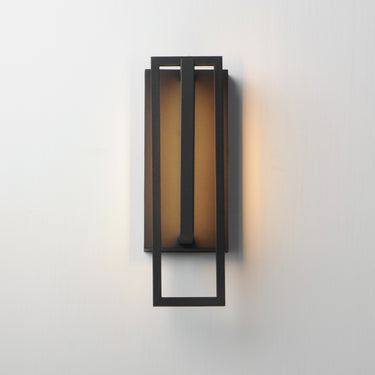Maxim Lighting Formation VX 14" Outdoor LED Wall Sconce Black