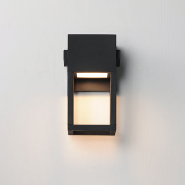Maxim Lighting Strand VX 10" Outdoor LED Wall Sconce Black