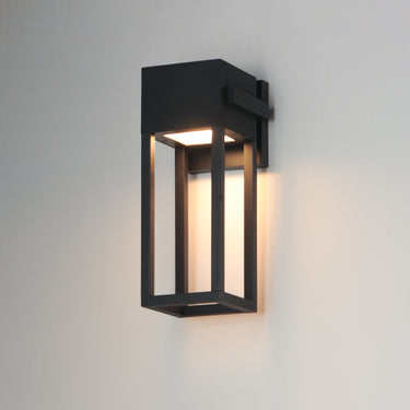 Maxim Lighting Strand VX 14" Outdoor LED Wall Sconce Black