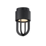 Maxim Lighting Quayside VX 8" Outdoor LED Flush Mount Black