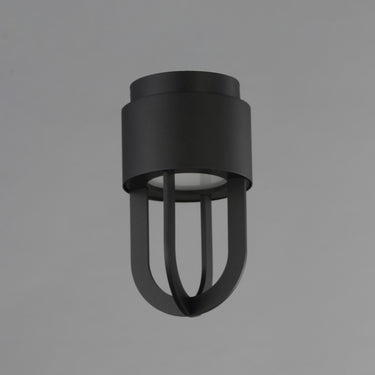 Maxim Lighting Quayside VX 8" Outdoor LED Flush Mount Black
