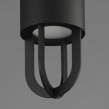 Maxim Lighting Quayside VX 8" Outdoor LED Flush Mount Black