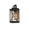 Maxim Lighting Yorktown VX Outdoor Wall Sconce Black/Aged Copper