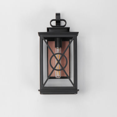 Maxim Lighting Yorktown VX Outdoor Wall Sconce Black/Aged Copper
