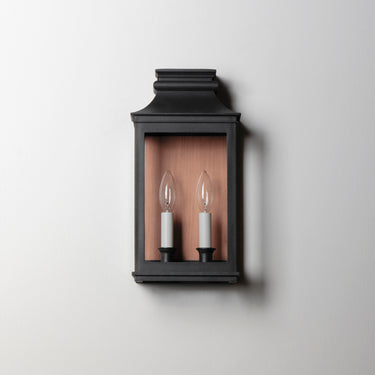 Maxim Lighting Savannah VX 2-Light Outdoor Sconce Antique Copper/Black Oxide