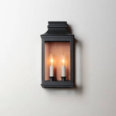Maxim Lighting Savannah VX 2-Light Outdoor Sconce Antique Copper/Black Oxide