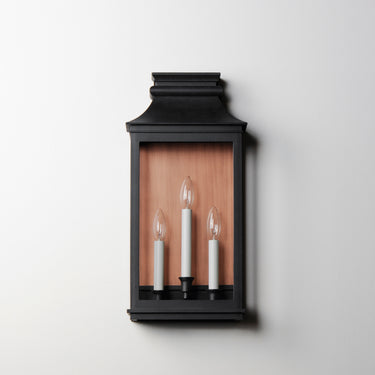 Maxim Lighting Savannah VX 3-Light Outdoor Sconce Antique Copper/Black Oxide