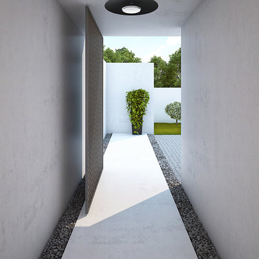 Sky Dome Metal LED Flush Mount Ceiling Light – Dim-to-Warm by Pablo Designs - image 2