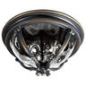 Maxim Lighting Camden 3-Light Outdoor Ceiling Mount Golden Bronze