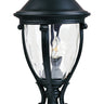 Maxim Lighting Camden VX 3-Light Outdoor Pole/Post Lantern Black