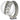 Finesse Decor Oval Crystal Extravaganza 17.5" Table Lamp - Chrome 