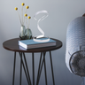 Finesse Decor Hamburg Chrome Table Lamp LED Strip & Dimmable Switch
