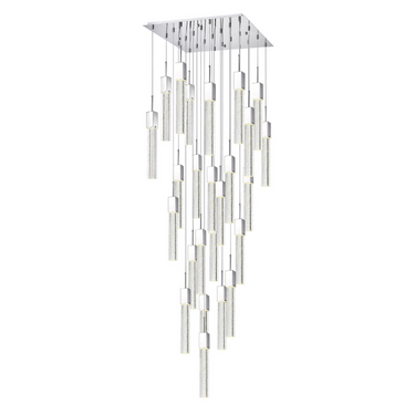 Finesse Decor Rectangular Crystal Chandelier XL 25 Light