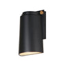 Maxim Lighting Rivet VX LED Outdoor Sconce Black/Antique Brass