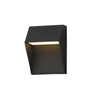 Maxim Lighting Cliffsdege VX Small LED Outdoor Mini Wall Sconce Black