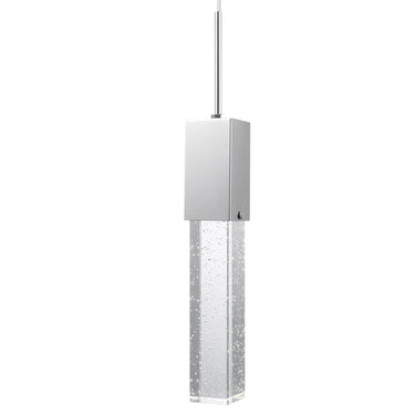 Finesse Decor Rectangular Crystal Pendant 1 Light