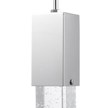Finesse Decor Rectangular Crystal Pendant 1 Light