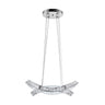 Finesse Decor Monroe Crystal Chandelier Chrome
