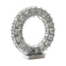Finesse Decor Round Crystal Extravaganza 11" Table Lamp Chrome