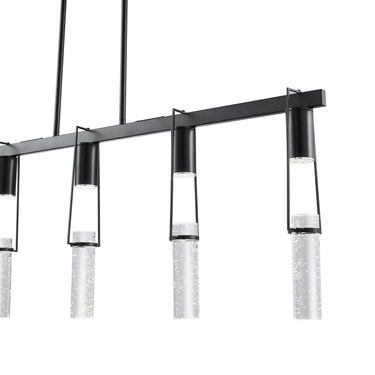 Finesse Decor Harmony 5 Light Chandelier Matte Black