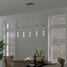 Finesse Decor Harmony 5 Light Chandelier Chrome