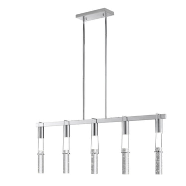 Finesse Decor Harmony 5 Light Chandelier Chrome