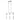 Finesse Decor Harmony 3 Light Chandelier - Chrome 
