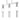 Finesse Decor Harmony 3 Light Chandelier - Chrome 