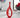 Finesse Decor Trombone Vase - Small Red 